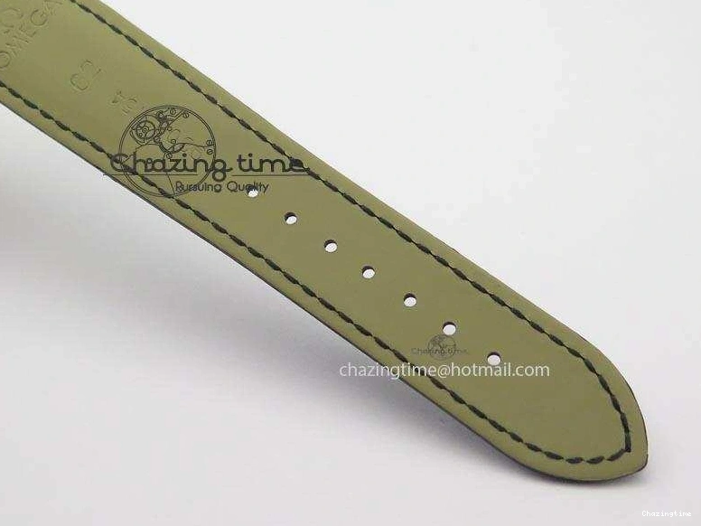 0311 De Ville MK 1:1 Best Edition SS Blue Dial On Black Leather Asian Seagull T1701 (Sec@6) Casual 8242